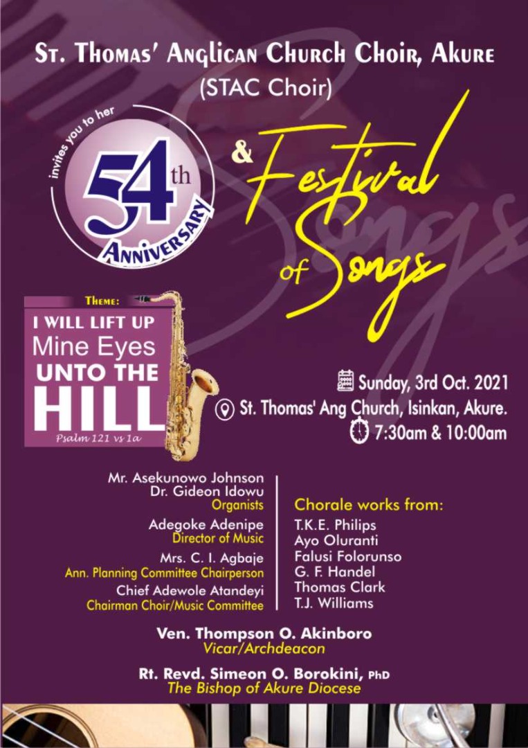 54th CHOIR ANNIVERSARY